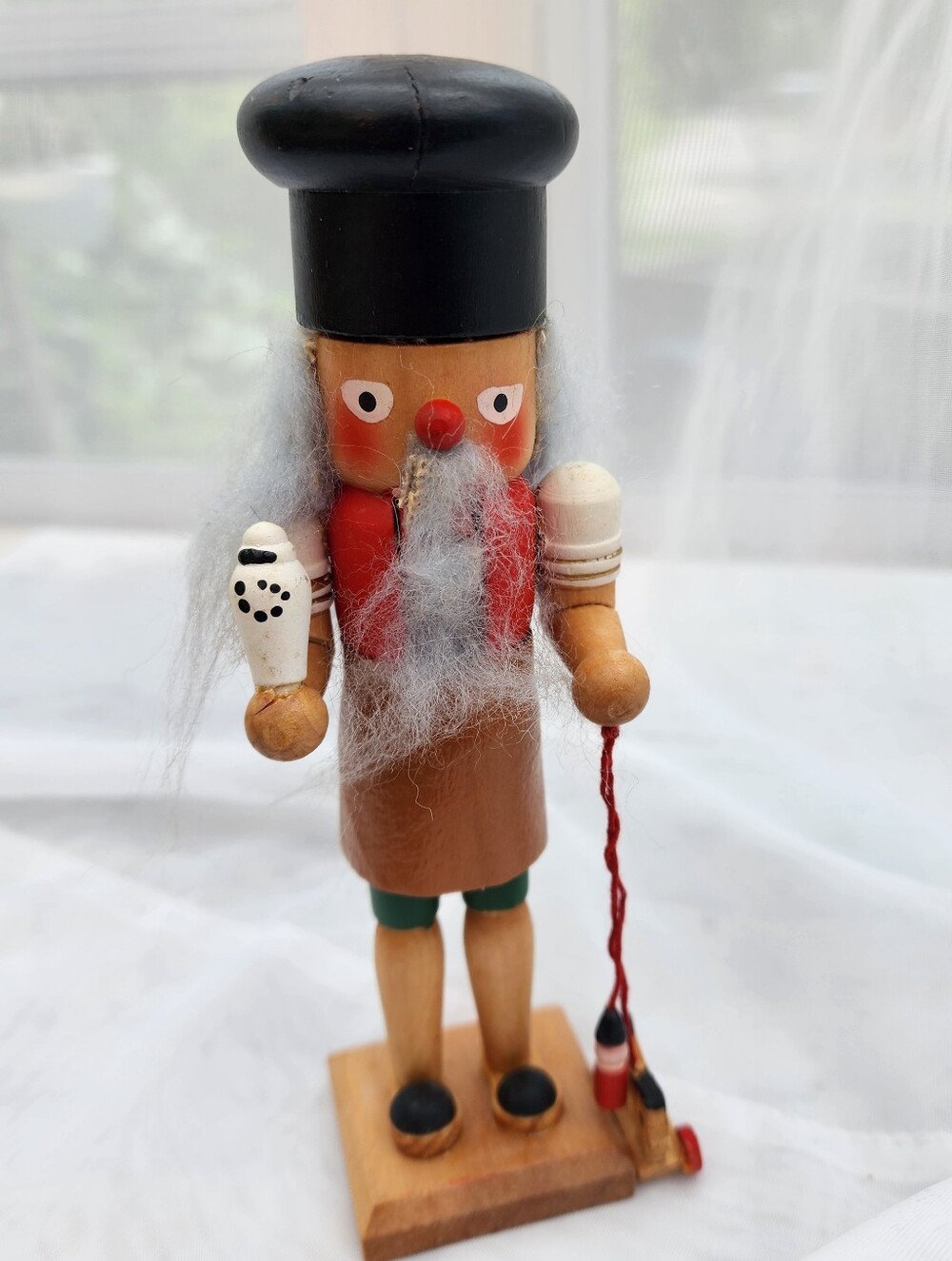 Vintage Christopher Radko Nutcracker 7" Toy Maker Christmas